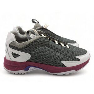 Filling Pieces Women' Gray and White Low Tops Sneakers Size 39 or US 8.5/9